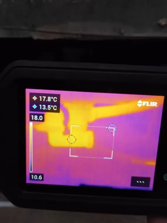 Recherche de fuite à l'aide de caméra thermique à Aix les bains., Chambéry, Détech’fuite Solutions