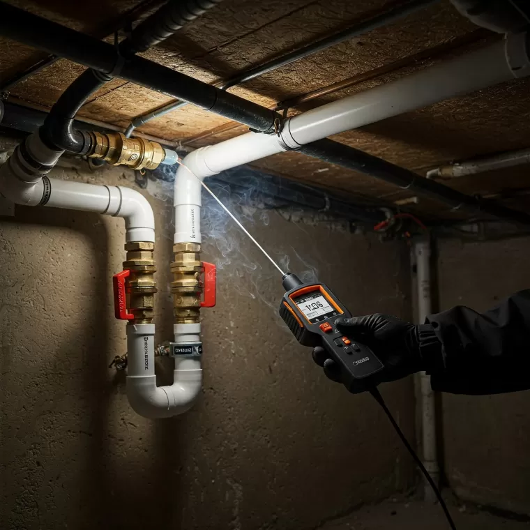 Détection de fuite par gaz traceur avec Détech’fuite Solutions, Chambéry, Détech’fuite Solutions