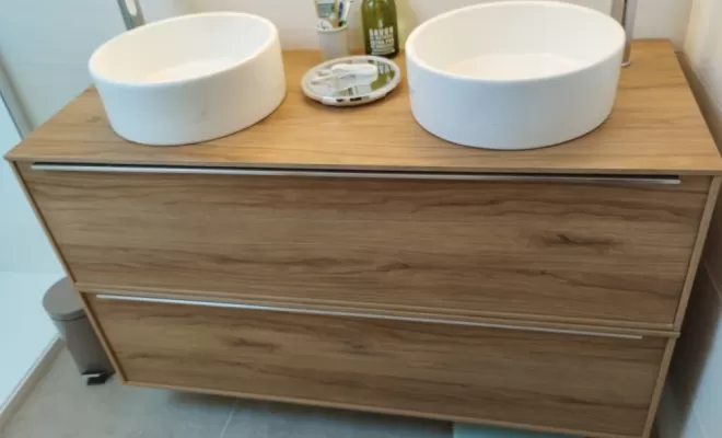 Installation de meubles et vasque de salle de bain., Chambéry, Détech’fuite Solutions